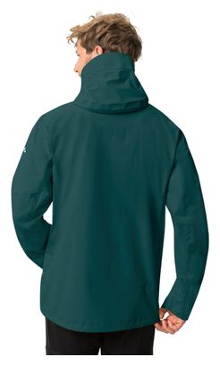 Veste Imperméable Vaude Croz III Vert