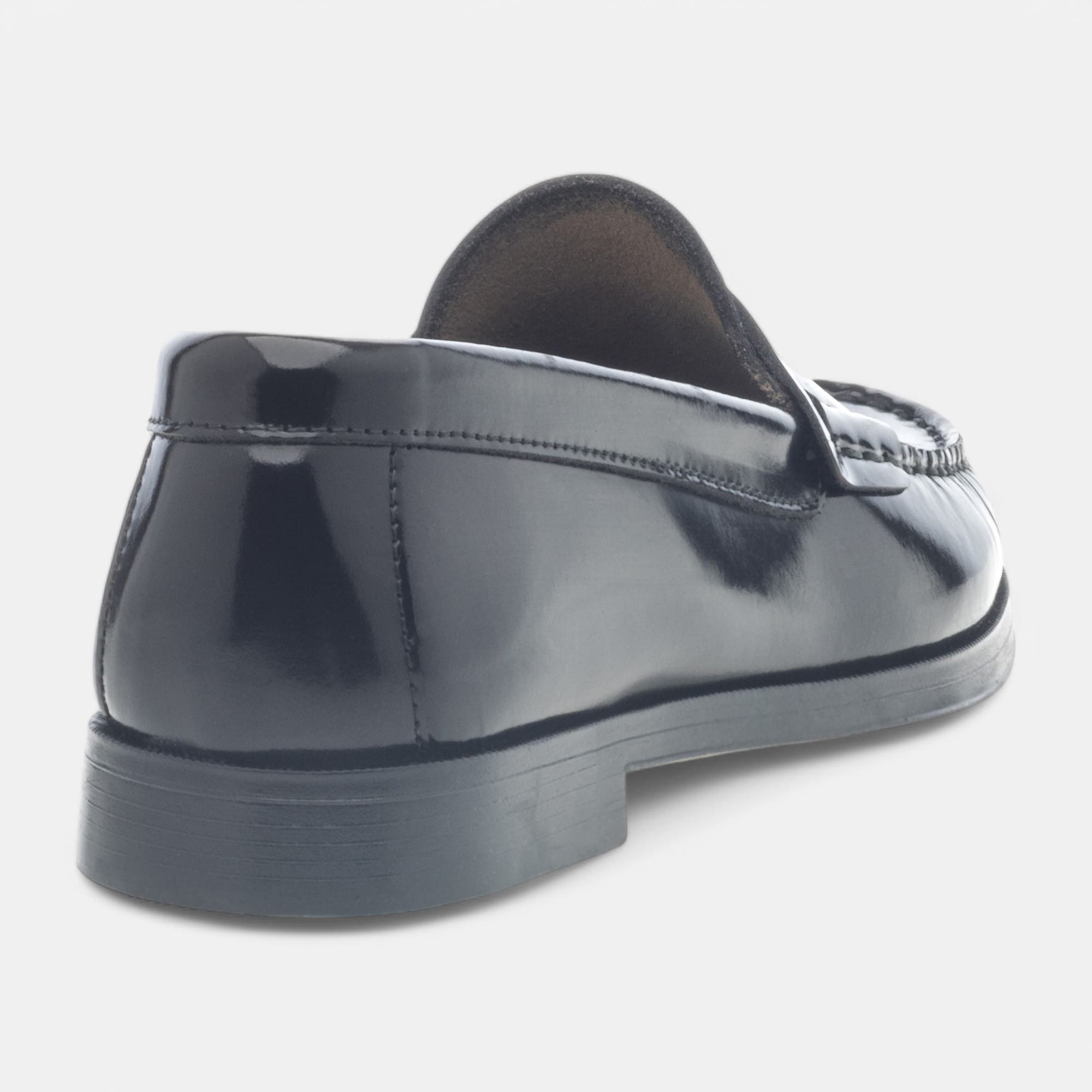 Mocassins Femme en cuir noir