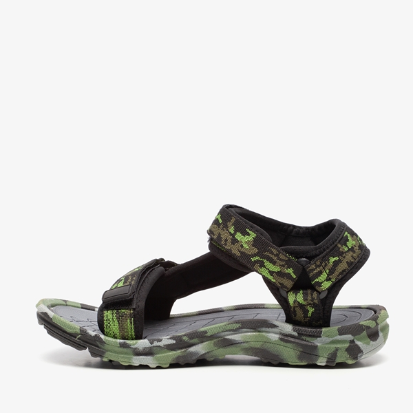 Blue Box jongens sandalen met camouflageprint