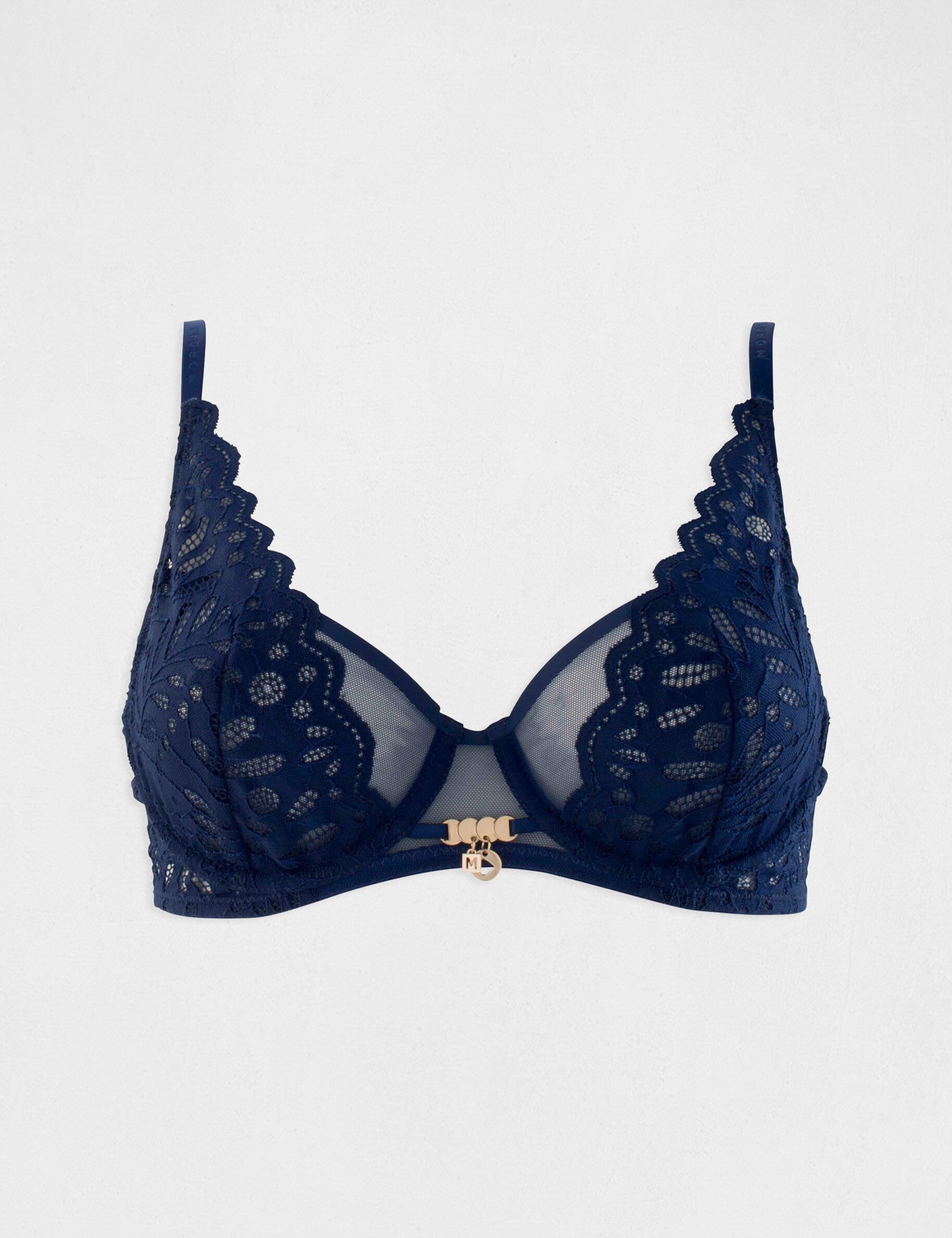 Soutien-gorge armatures marine femme - marine