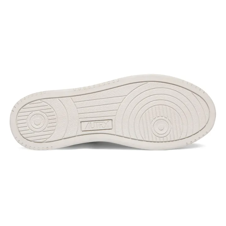 Autry Baskets Medalist Low Cuir de Chèvre | Blanc