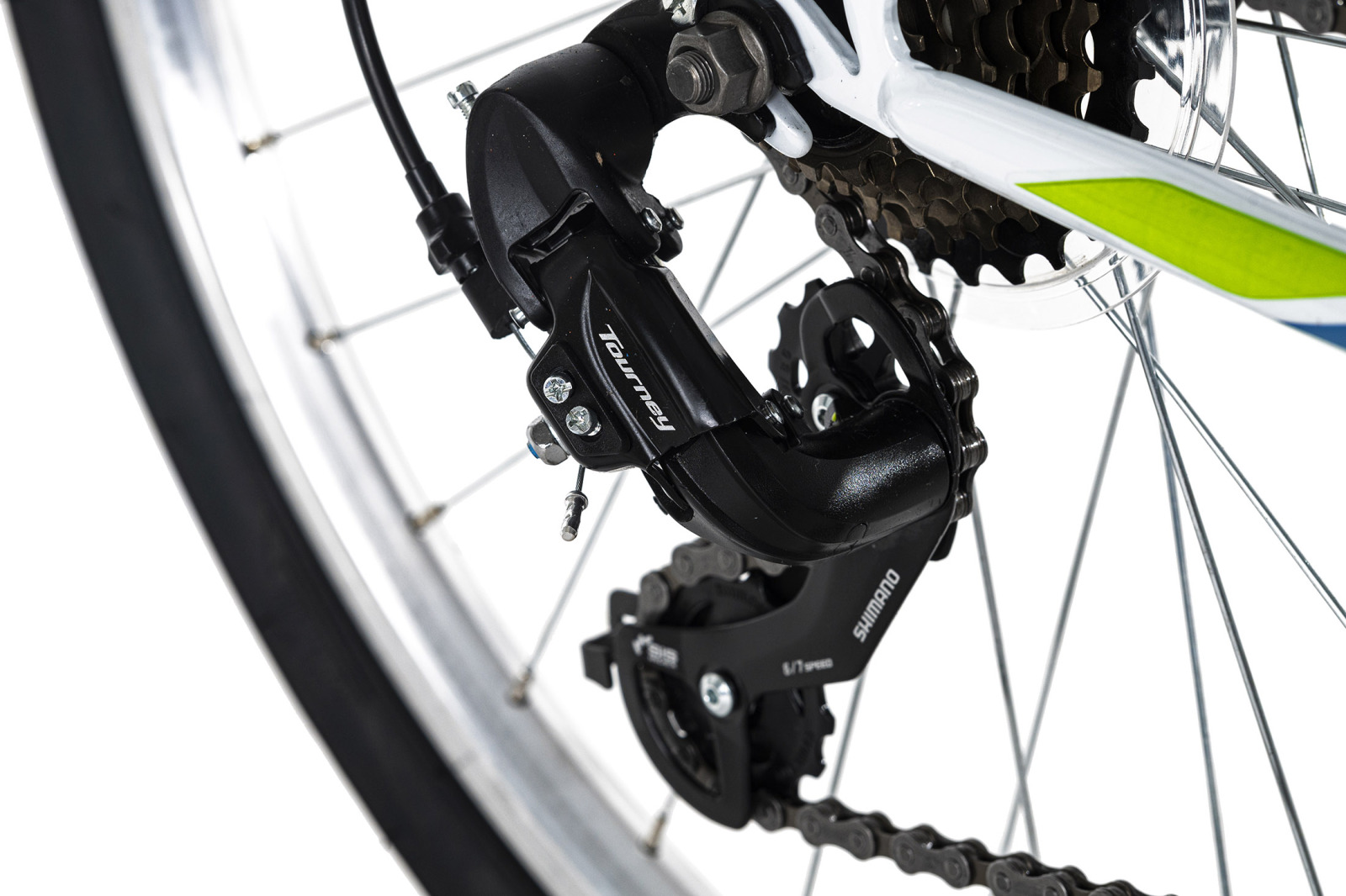 KS Cycling Mountainbike FULLY 26 ZODIAC - weiß-grün - 48 cm Rahmenhöhe
