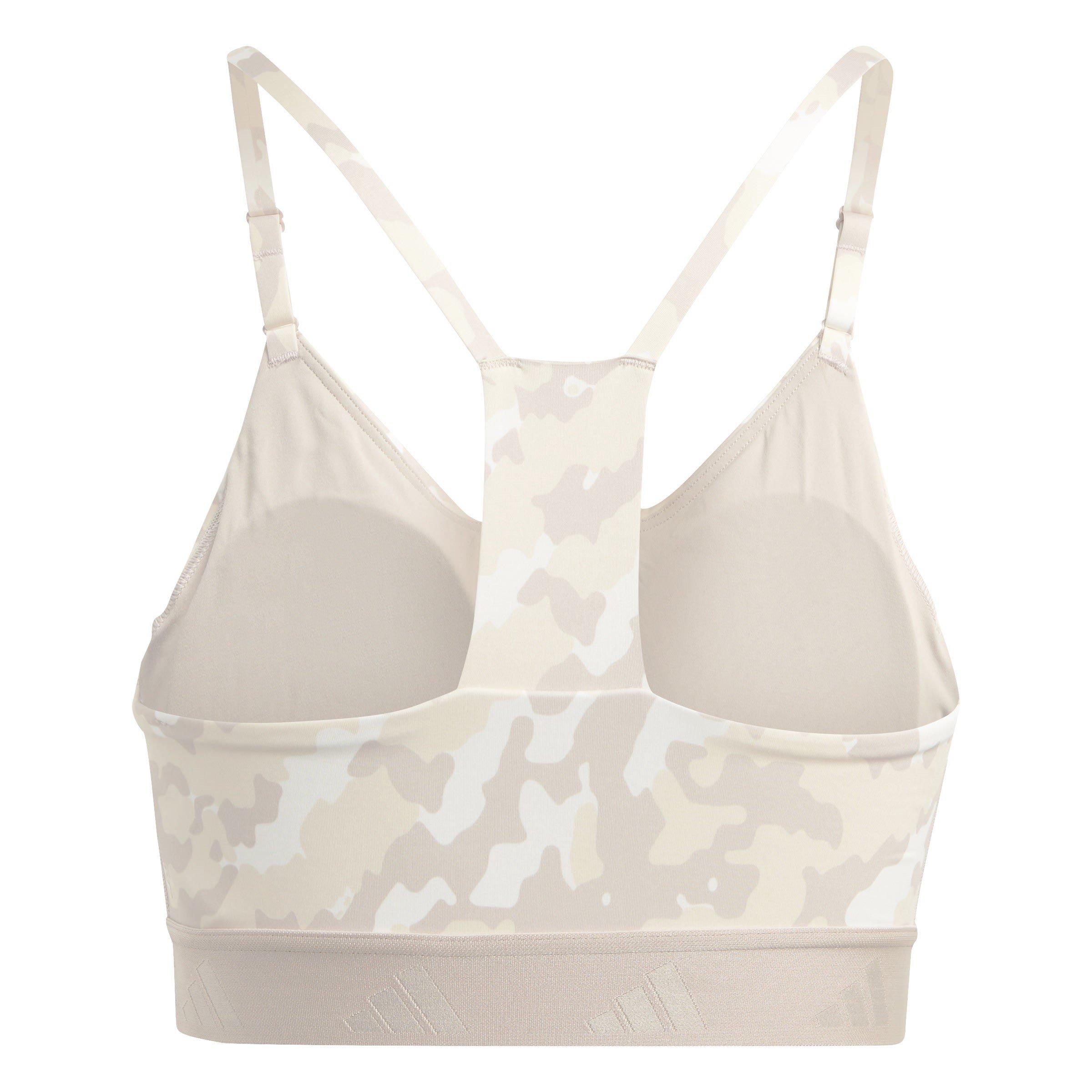 adidas Aeroreact Training Light Support Techfit Sports Bra Womens