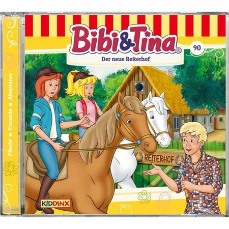Kiddinx Hörspiel-CD Bibi & Tina, Folge 90 - Der neue Reiterhof