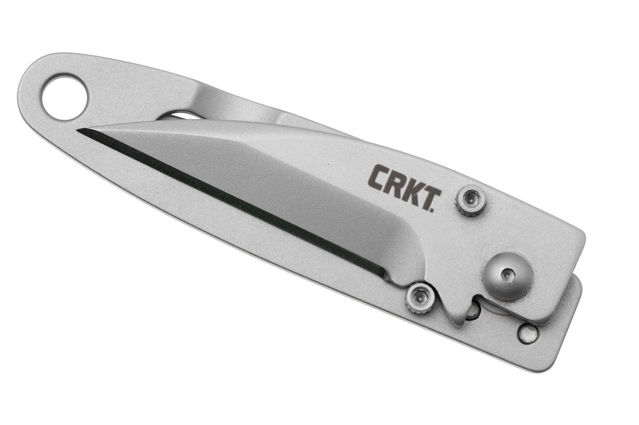 CRKT Delilah's P.E.C.K. 5520, Bead Blasted 3Cr13MoV, Stainless Steel zakmes, Ed Halligan design