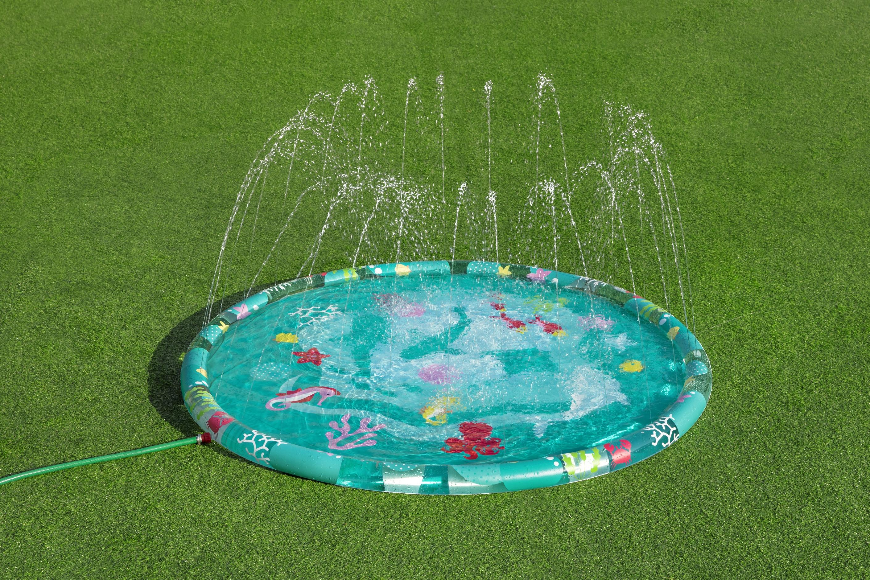Wassermatte mit Sprinkler Underwater 165 cm