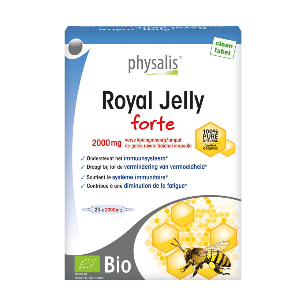 Physalis Royal Jelly Forte Biologisch20 stuks