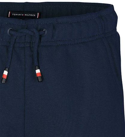 Tommy Hilfiger Sweatshorts - Flagge Hilfiger - Dark Nacht Navy