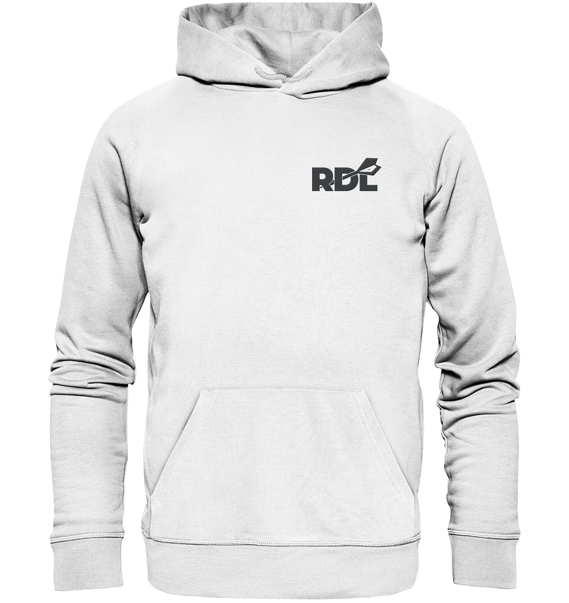 DartSturm - RDL Schwarz - Organic Hoodie (Stick)