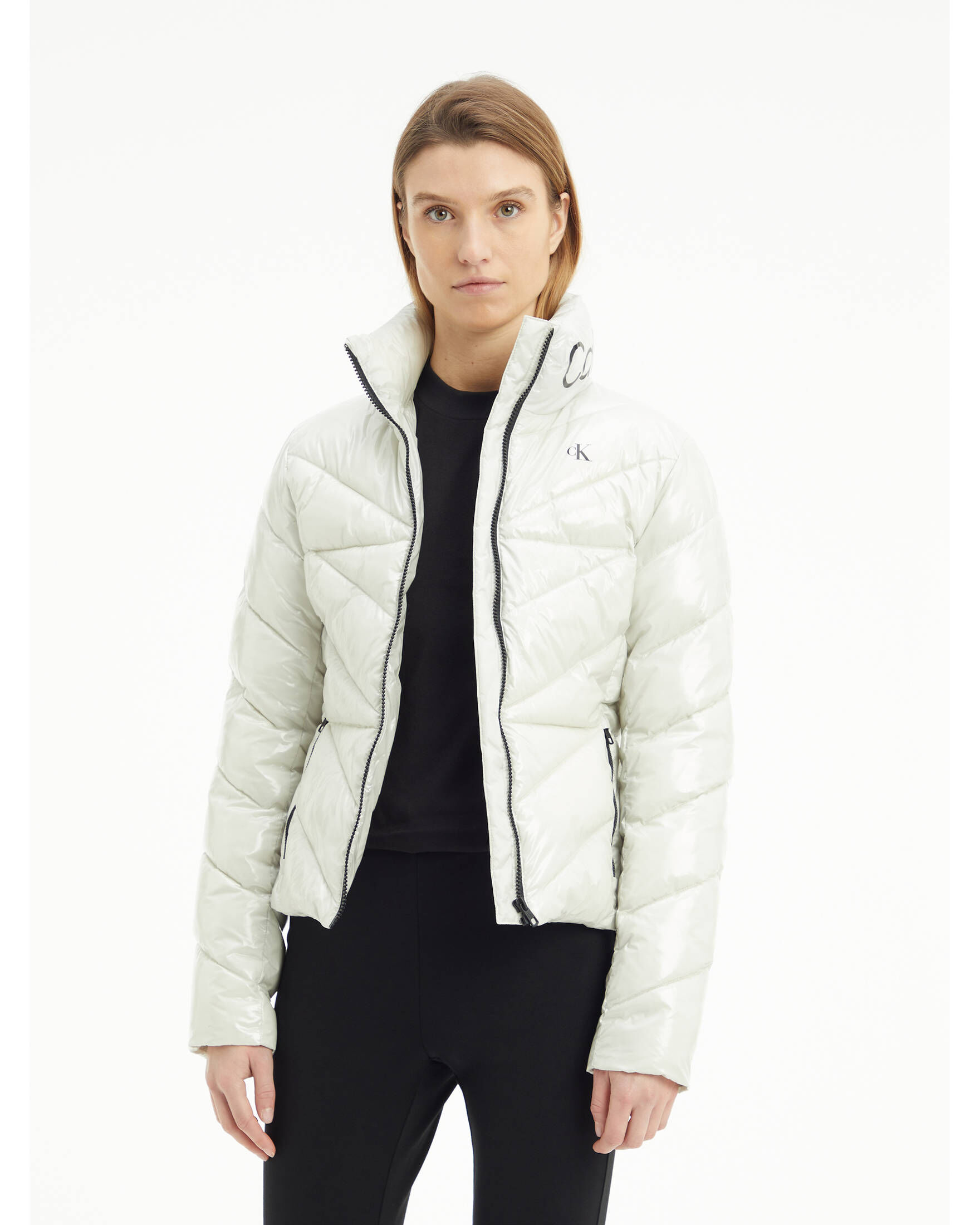 CALVIN KLEIN JEANS| Damen Steppjacke CHEVRON