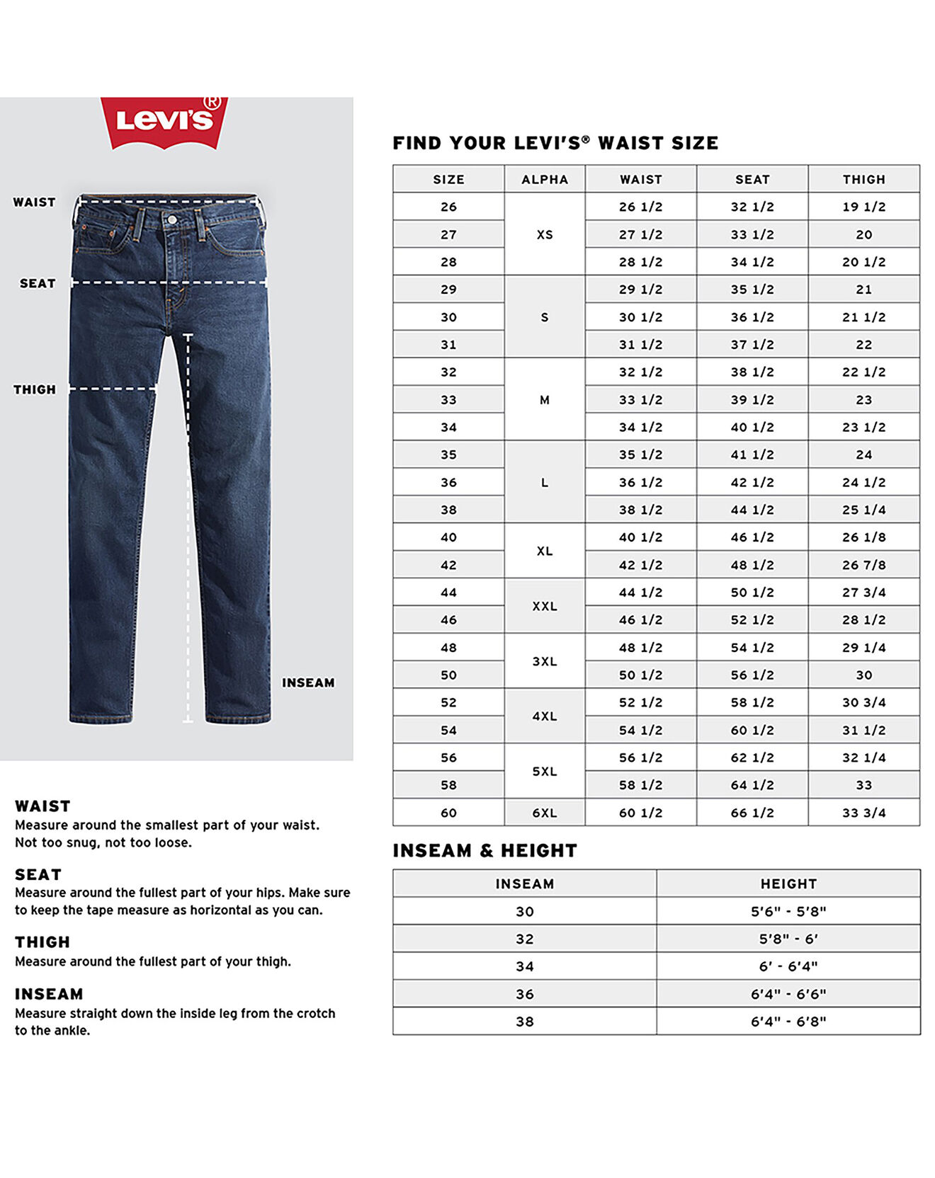 Levi's® Jean 502 Taper bleu clair