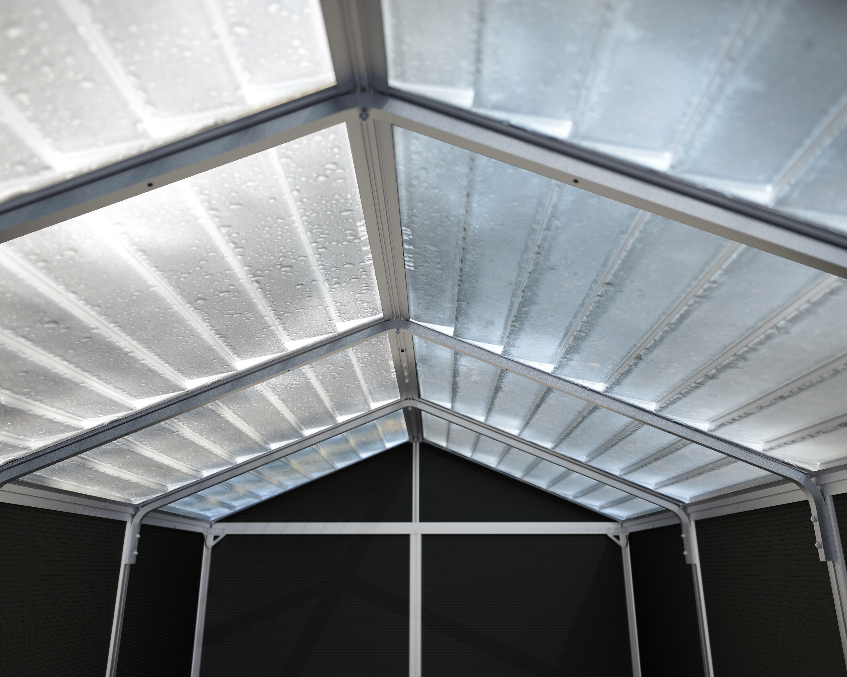 Canopia Rubicon Gerätehaus, anthrazit229x185x217 in cm