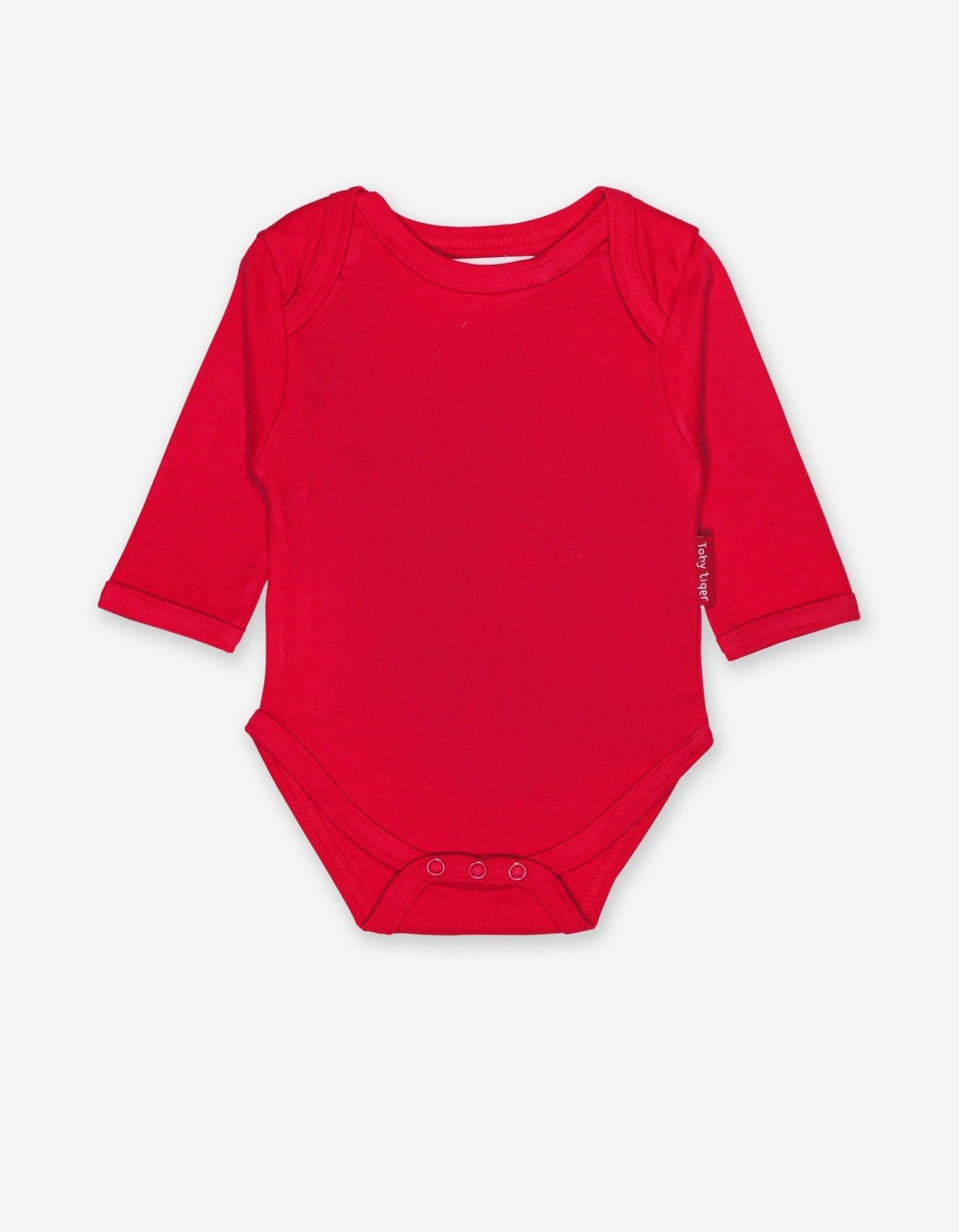 Toby Tiger Baby Body mit Schlupfausschnitt