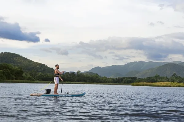 Bestway 6532E, Stand up-paddleboard (SUP), Flad, Blå, EVA (ethylenvinylacetat), Polyvinylchlorid (PVC), 150 kg, 1,03 bar