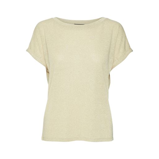 Vero Moda Glitter Ava Bluse, Gold, L