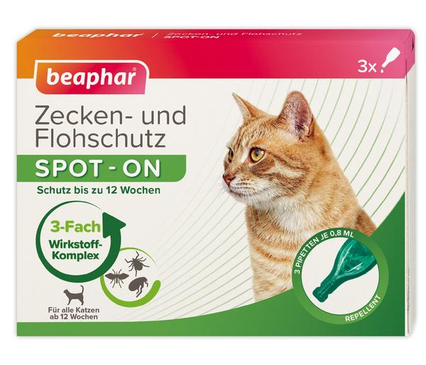 beaphar Zecken- & Flohschutz SPOT-ON für