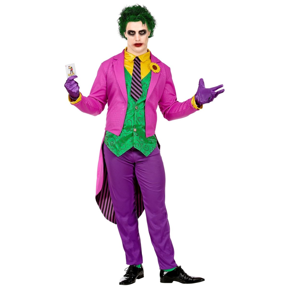 Halloween Kostuum Roze Heren Joker