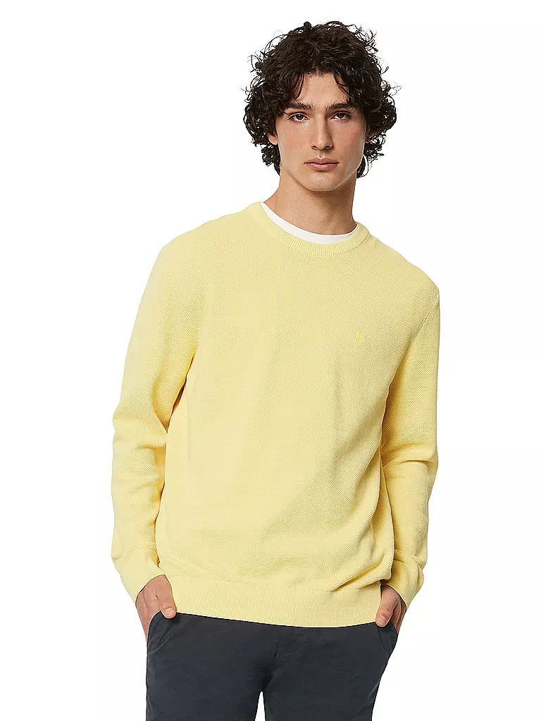 MARC O'POLO Pullover gelb