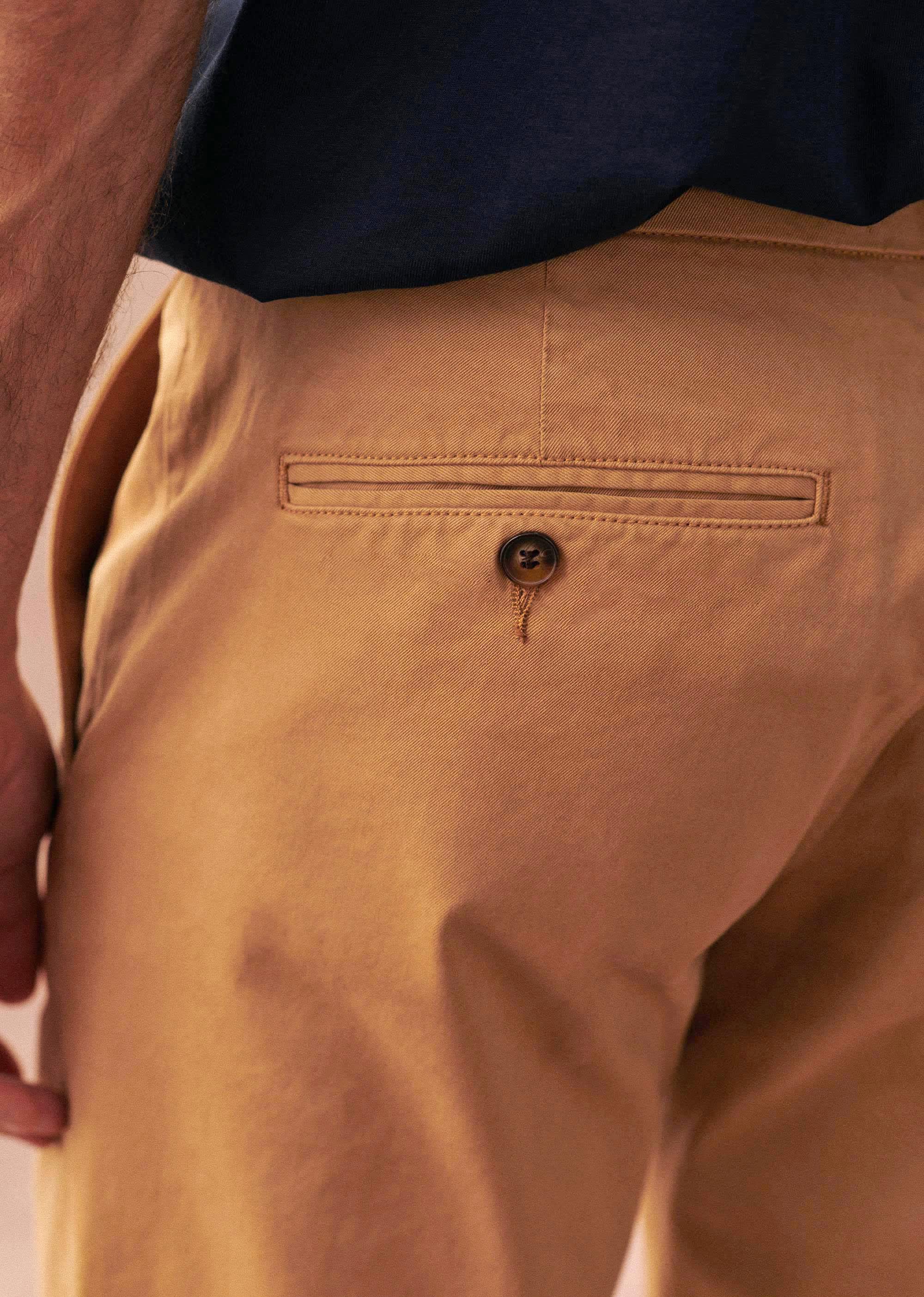 Chino Tom - Beige - E-SHOP/BAS Pantalons 5905606