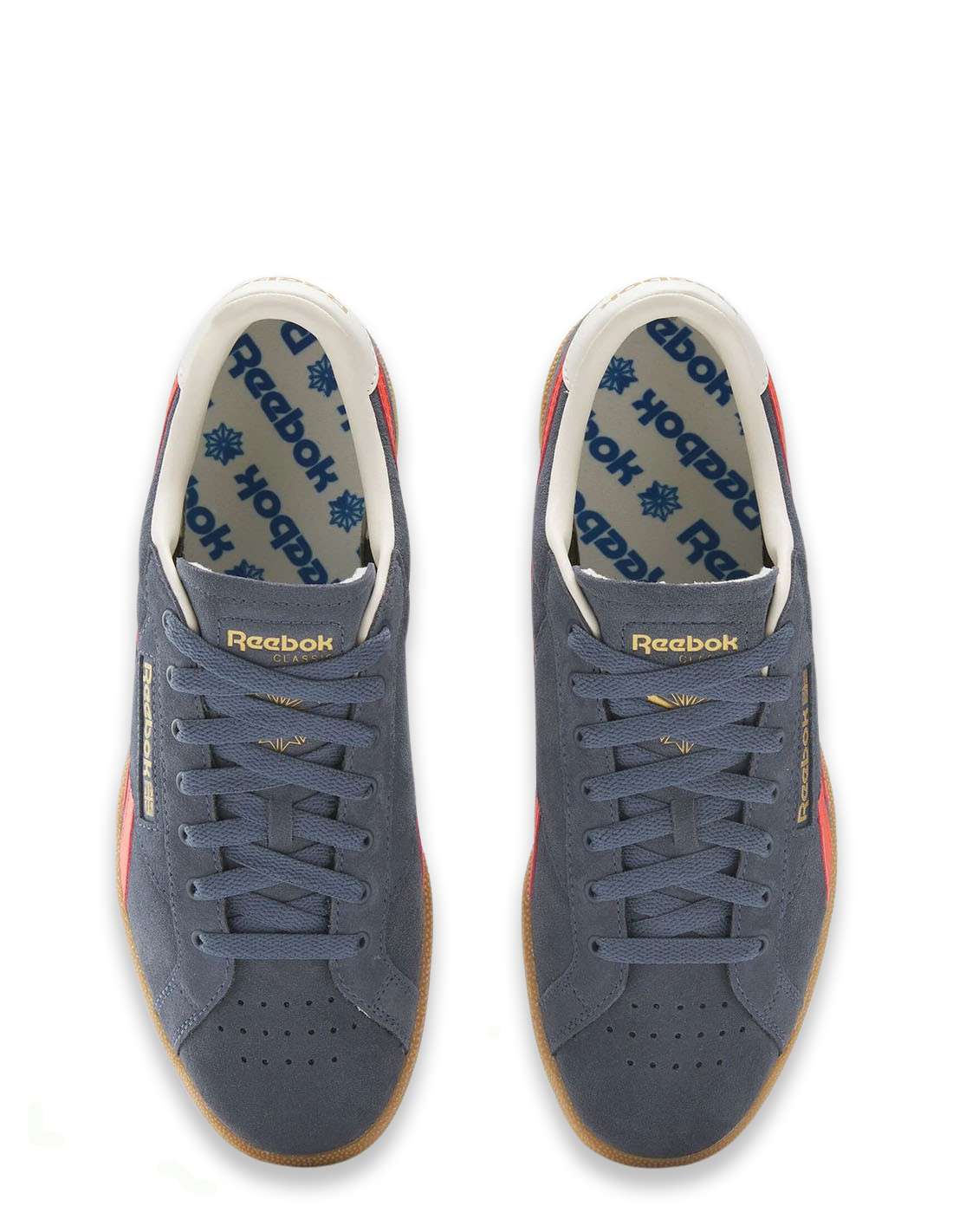 reebok Sneakers Homme Club C Grounds Uk Bleu/Rouge