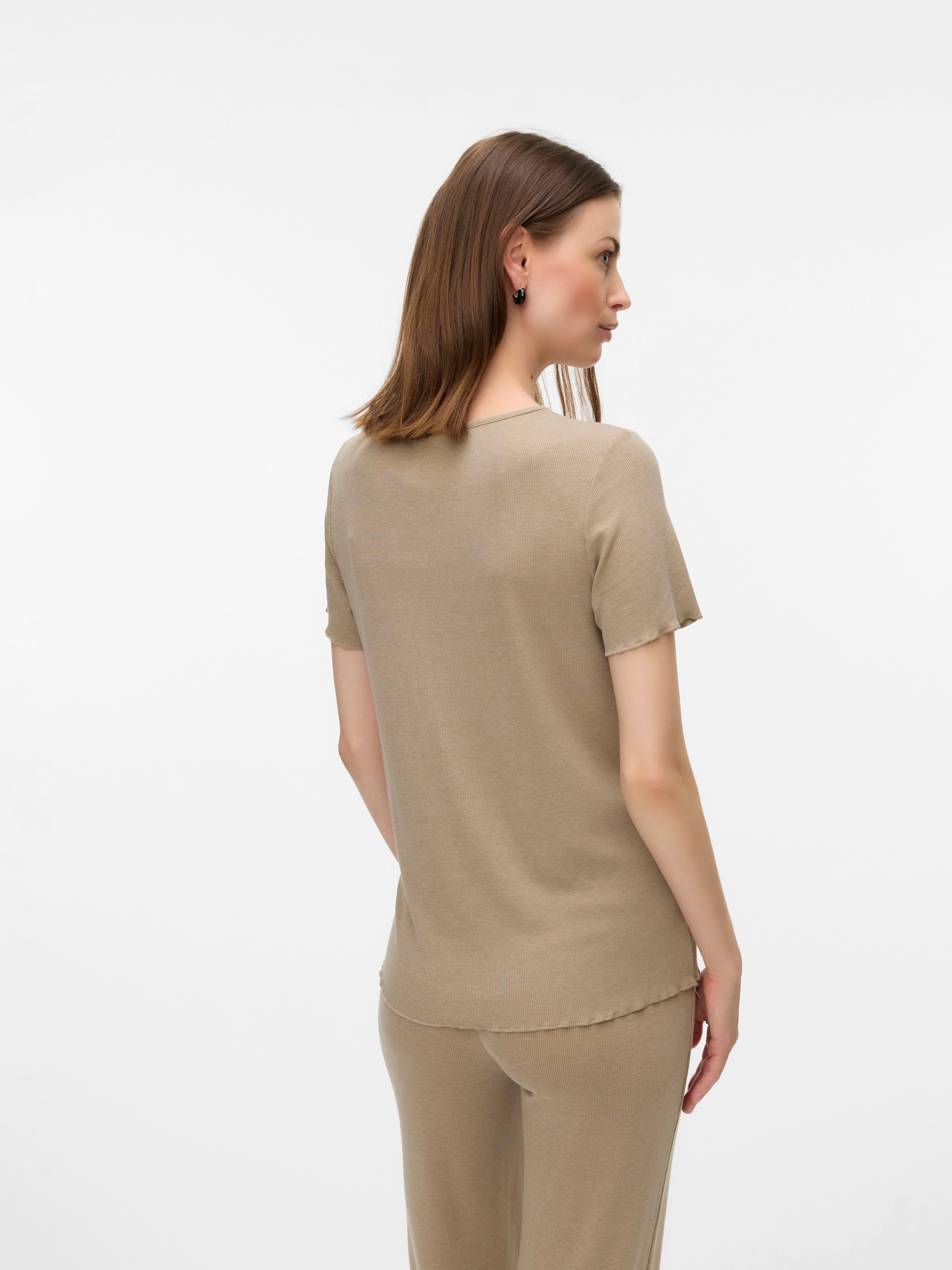 Regular fit O-hals Top
