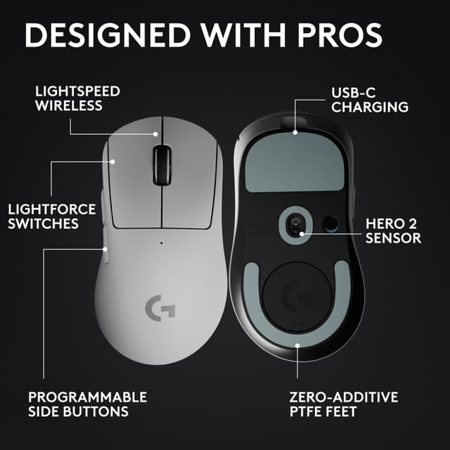 Logitech G Pro X Superlight 2 DEX gaming-mus