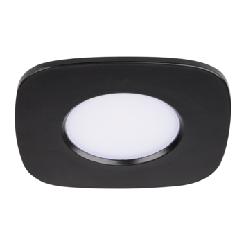 Lutec Connect slimme inbouwspot Rina LED zwart 9,5cm 7,7W