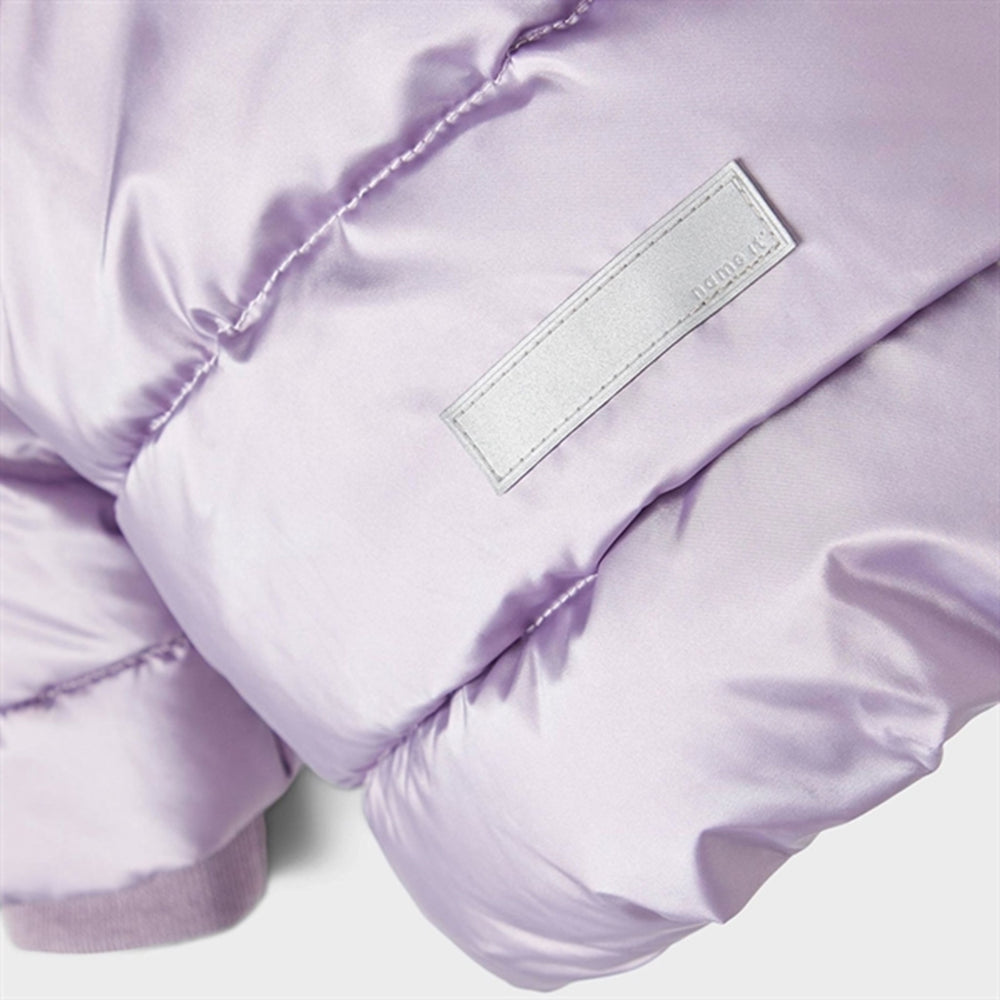 Lavender Gray Maggy Puffer Jakke - Name It