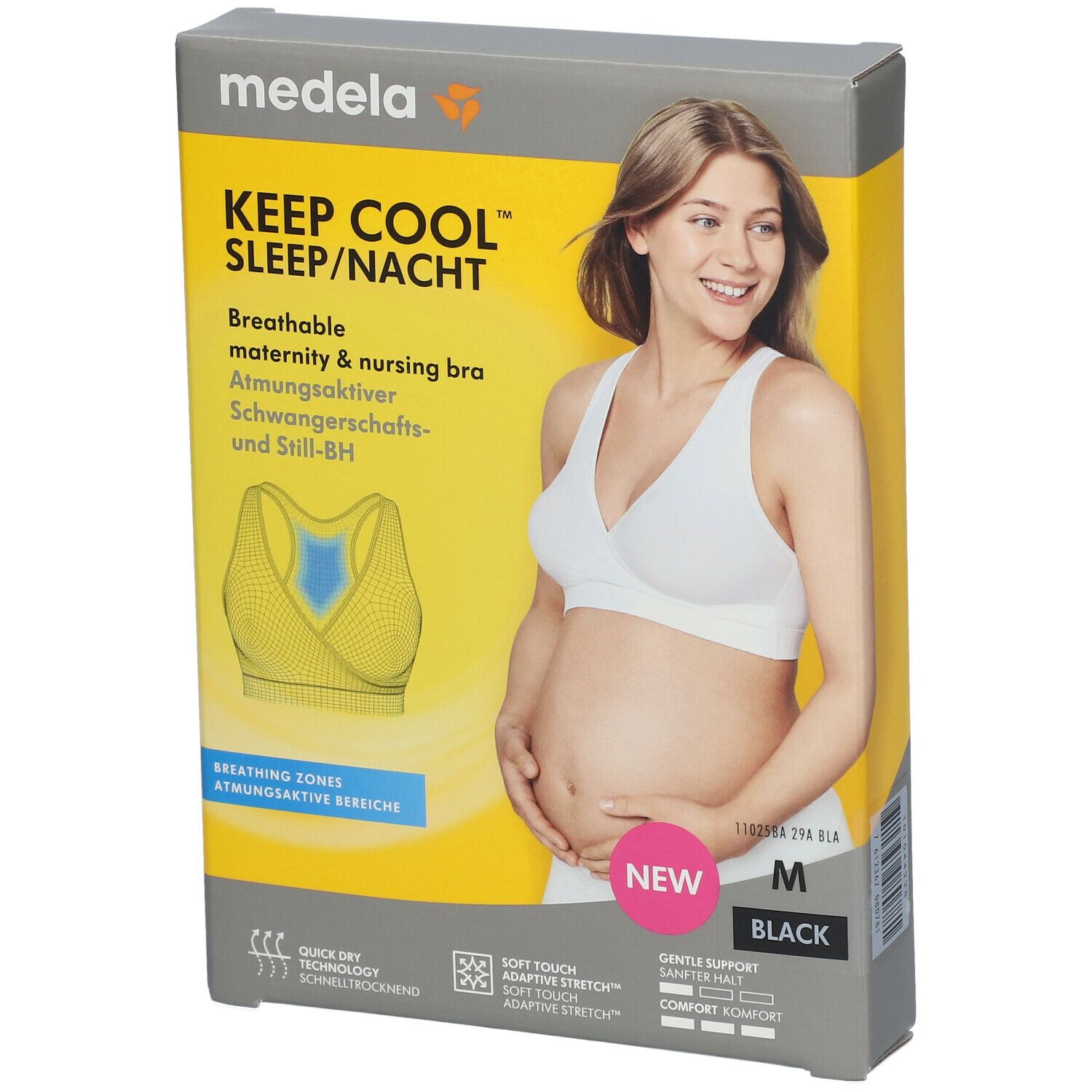 medela Keep Cool Schlaf Bustier Gr. M schwarz
