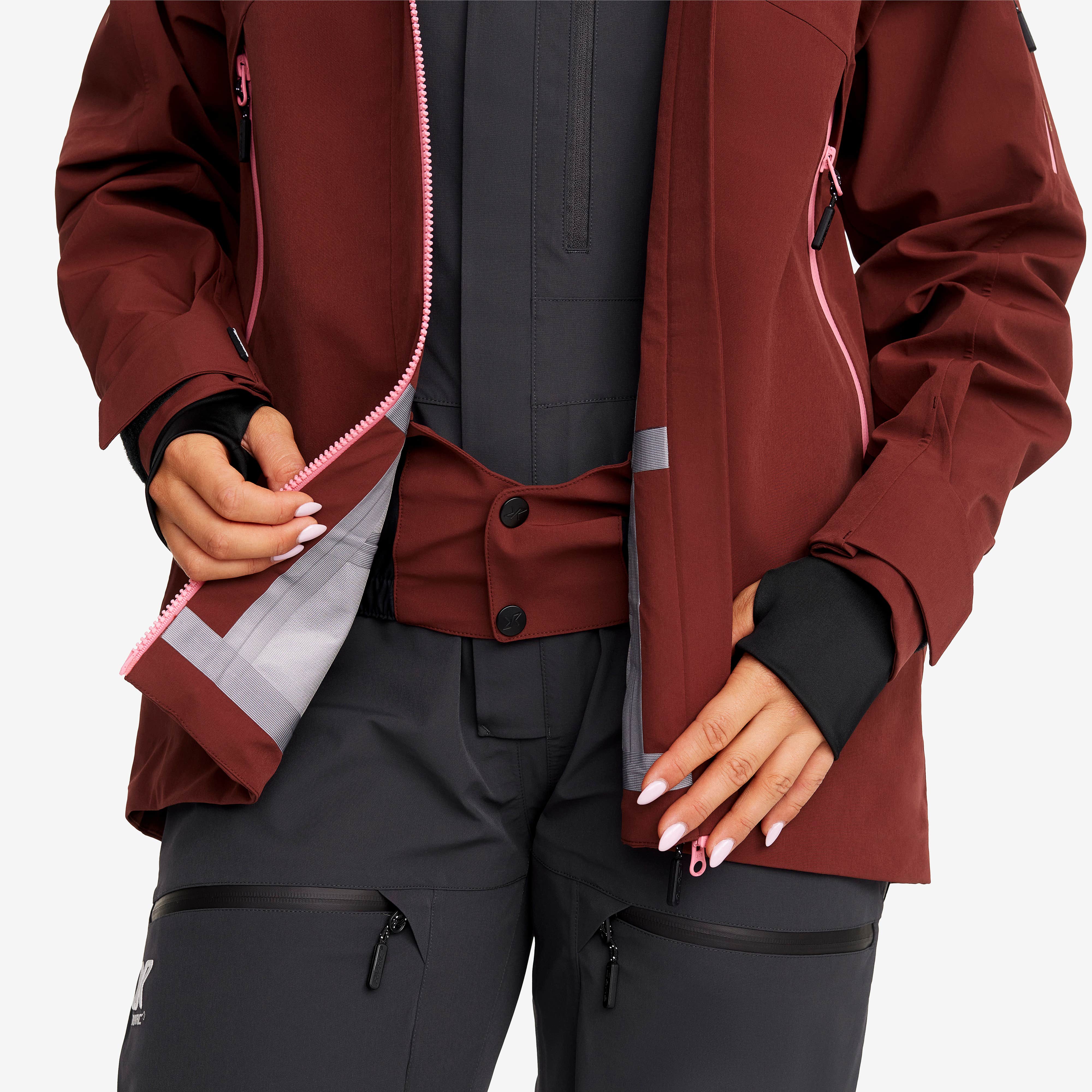 Atlas 3L Ski Jacket Dame Earth