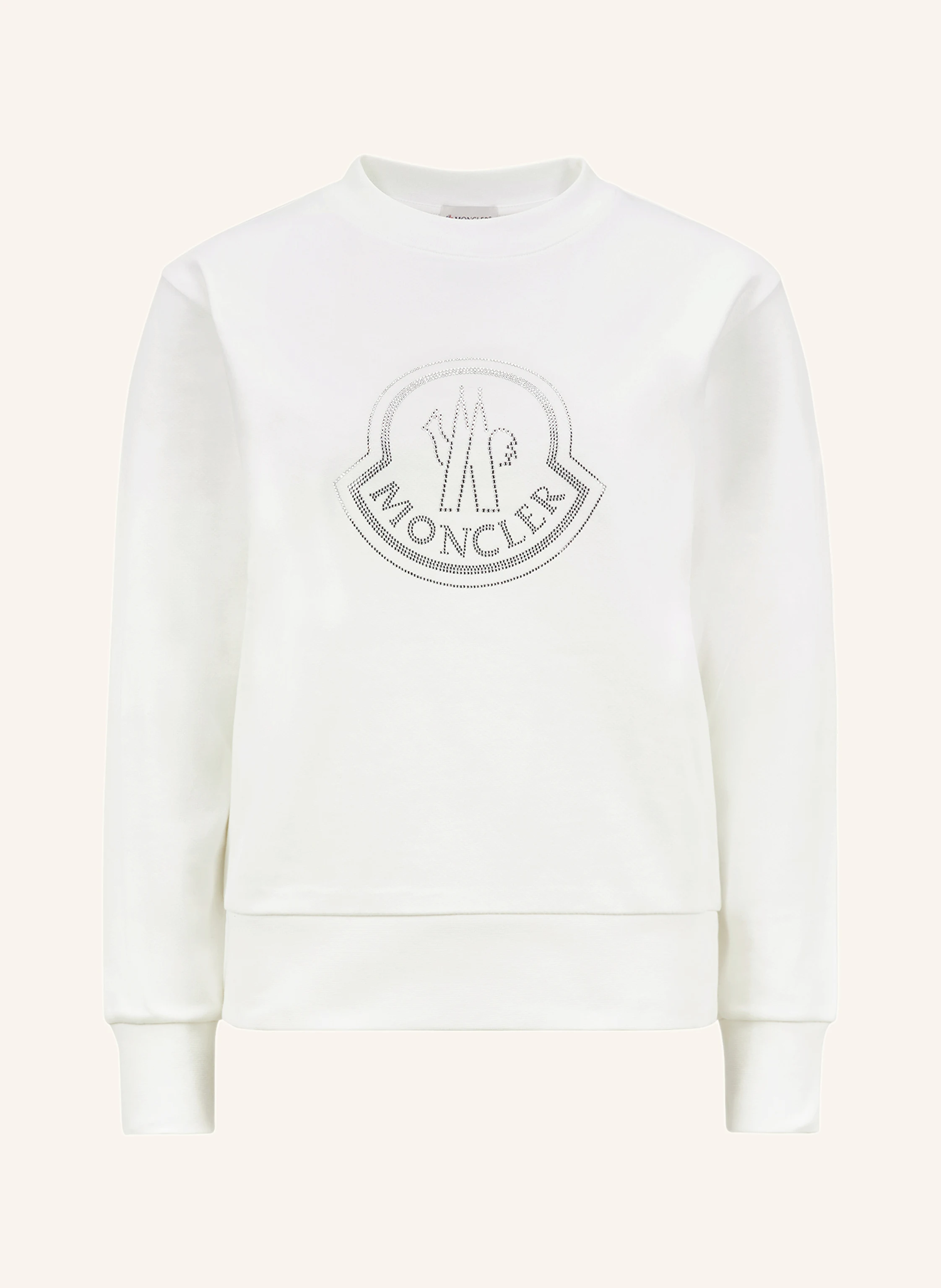 MONCLER Sweatshirt mit Schmucksteinen