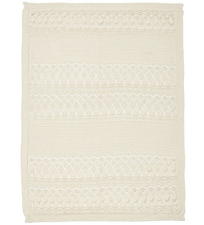 Cam Cam Babyt?ppe - Strik - Pointelle - Off White