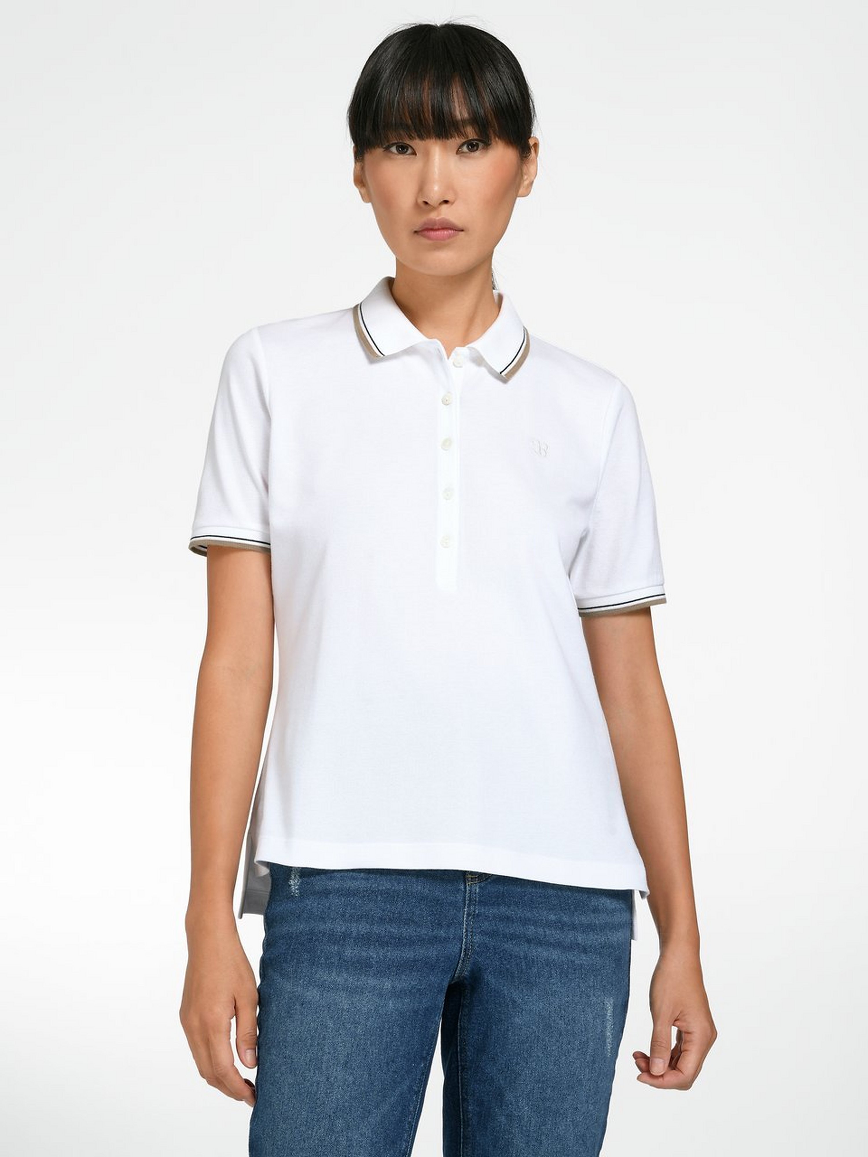 Polo-Shirt mit 1/2-Arm