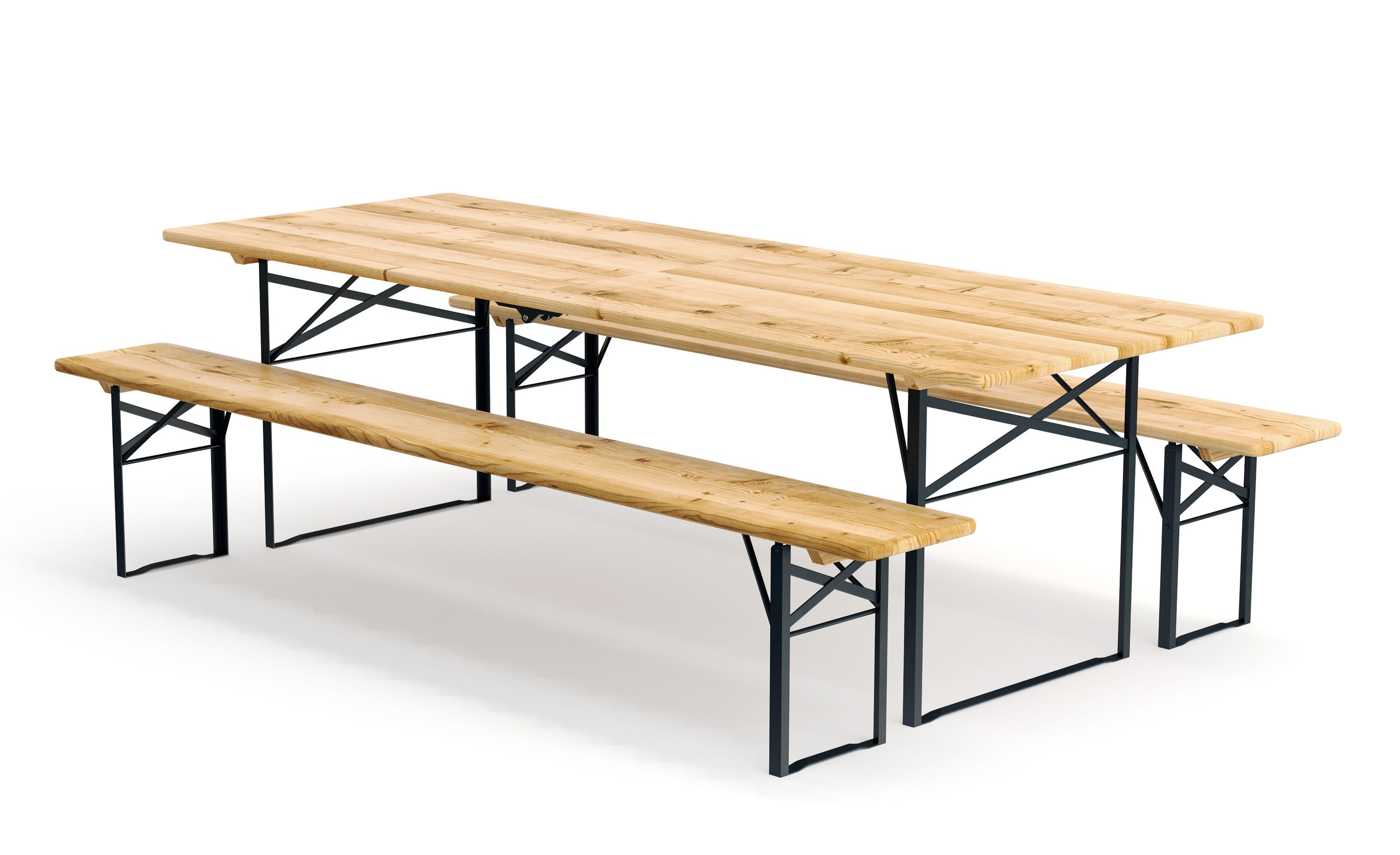 Festbank Bierzeltgarnitur 217 x 79/25 cm