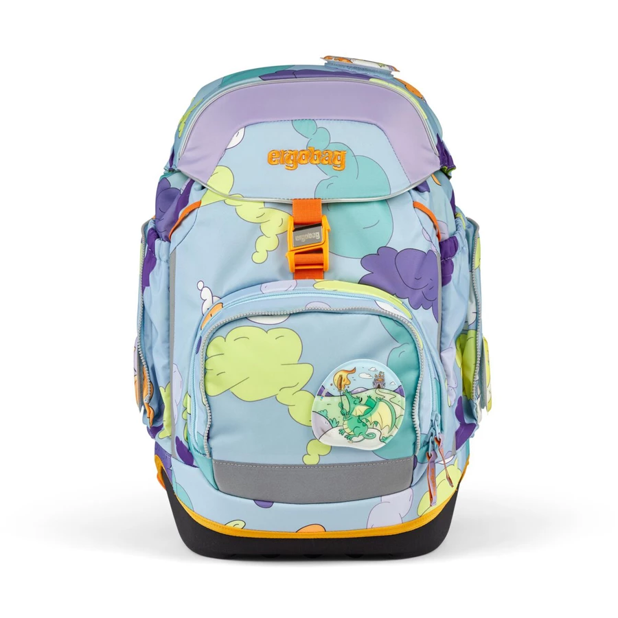 Ergobag Pack Comic Adventure - Schulrucksack Set 6tlg. Modell 2024 Tagträumbär