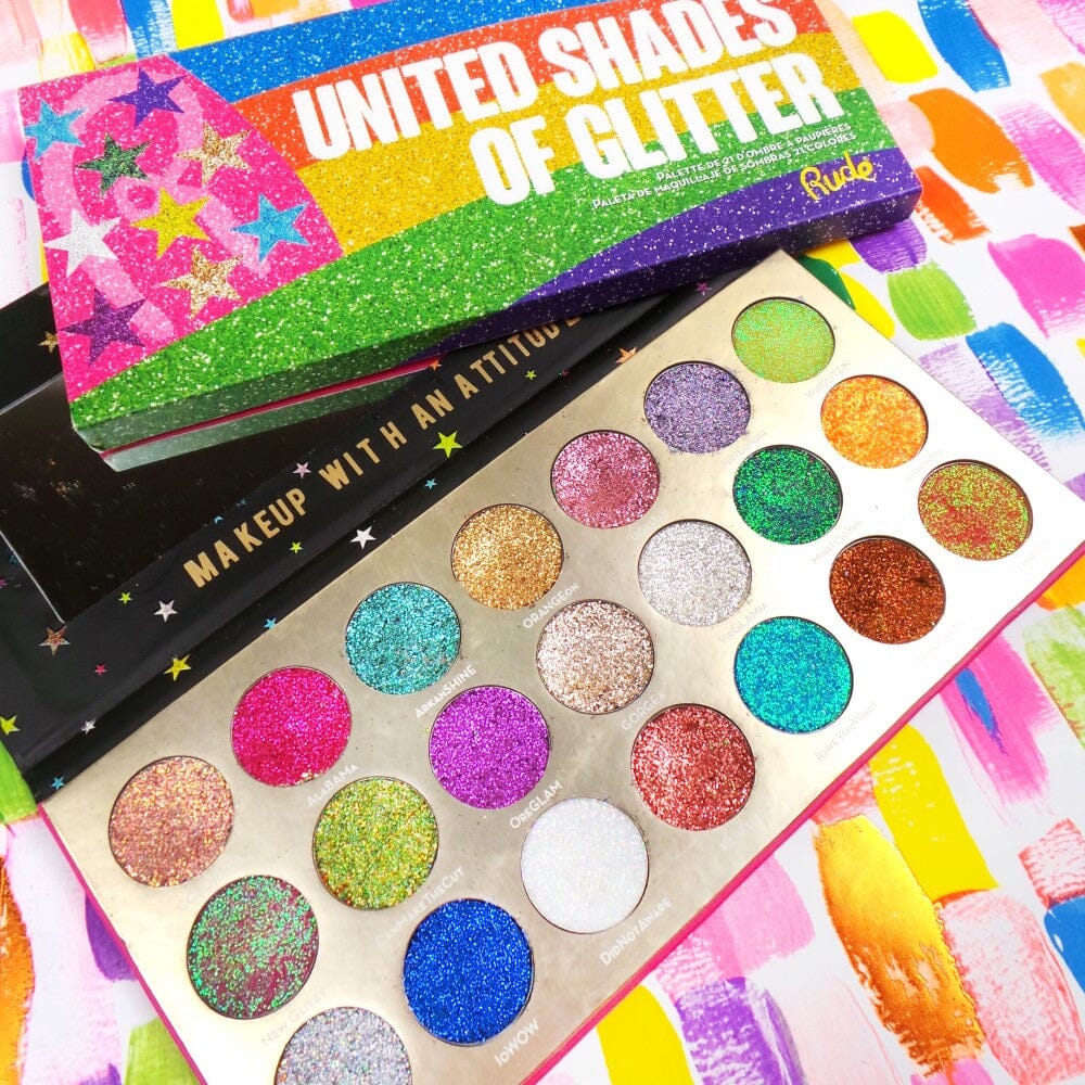 Rude Cosmetics United Shades of Glitter