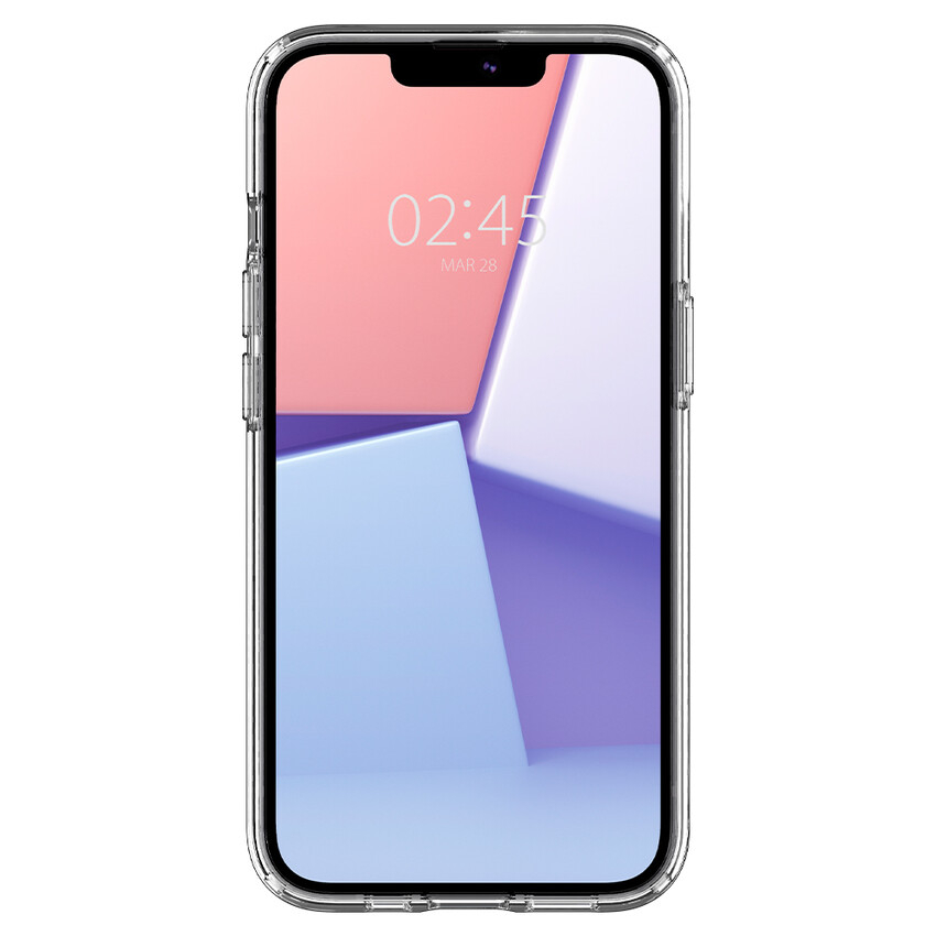 iPhone 13 Liquid Crystal Case Gummi Hülle (ACS03515) - Transparent
