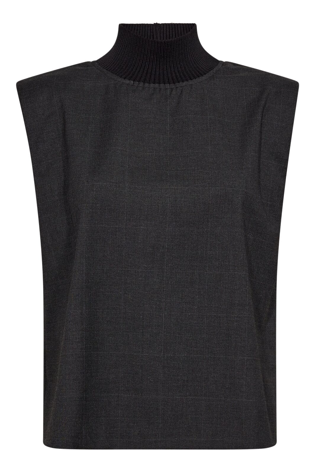 Co´Couture Kayacc Rib Turtleneck Vest 35587