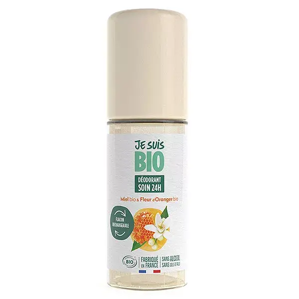 Je Suis Bio Desodorantes Roll-On 24h Mel e Flor de Laranjeira 50ml