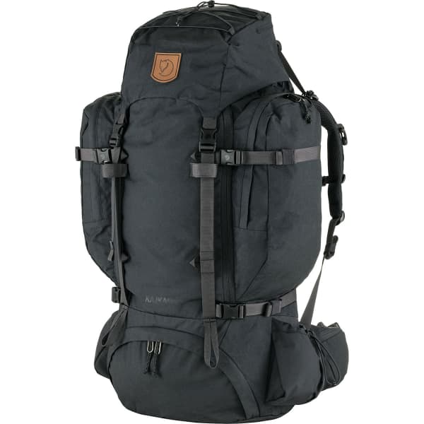 Sac à dos randonnée FJALLRAVEN KAJKA 65 COAL BLACK