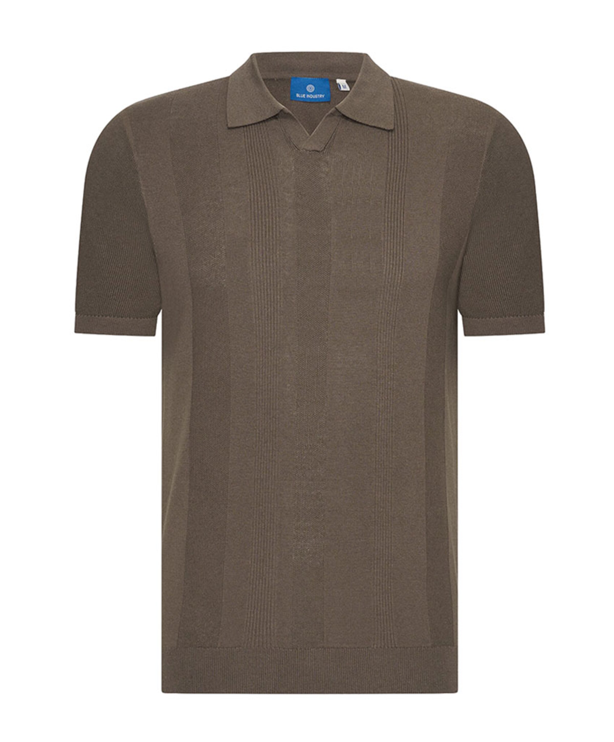 Blue industry Heren polo groen