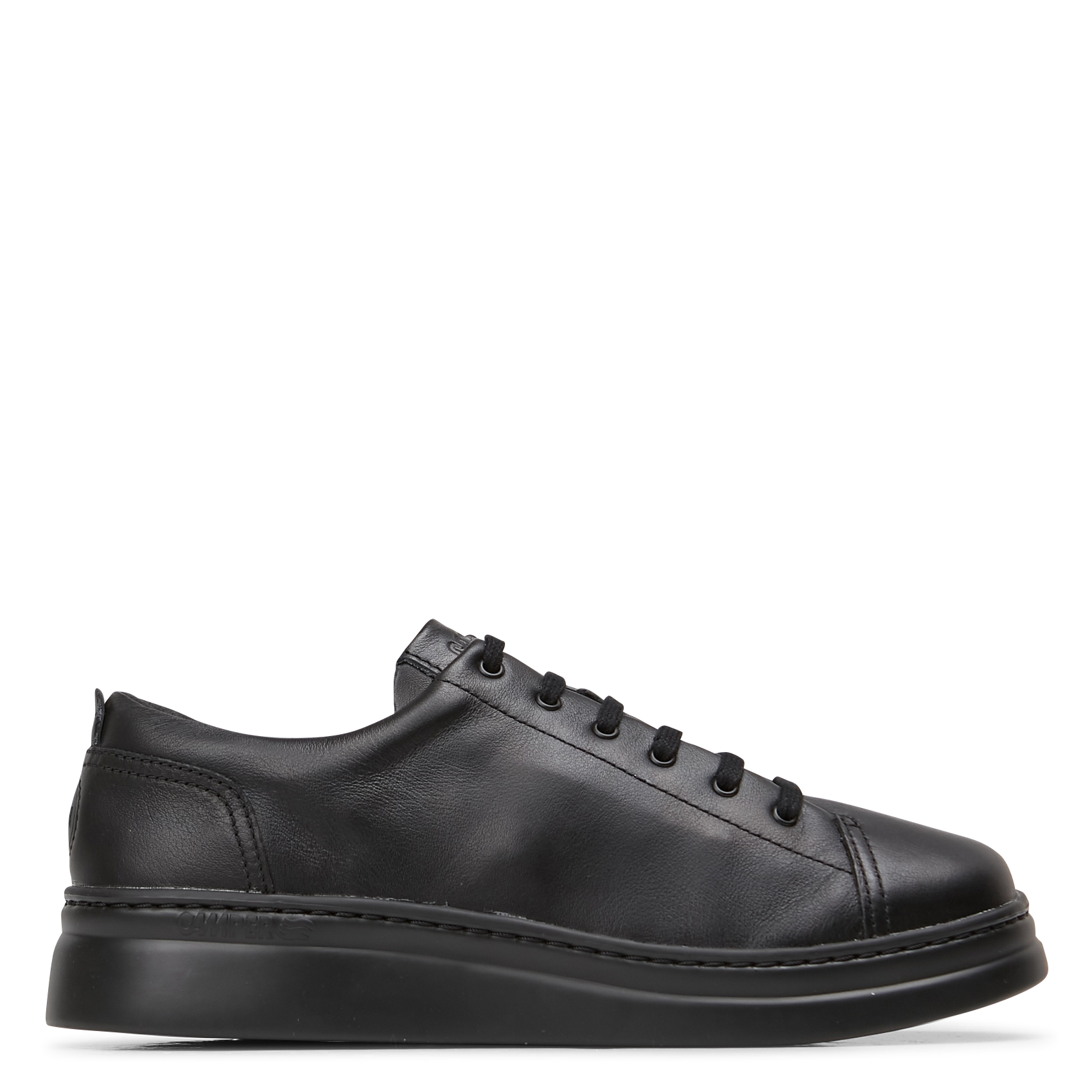 RUNNER UP - Baskets basses en cuir de bovin | Noir