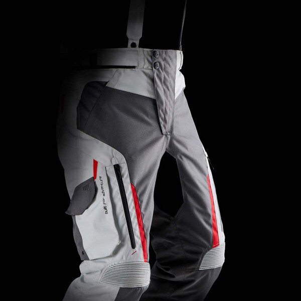 Furygan - Pantalon Killington Gris / Gris Clair / Rouge