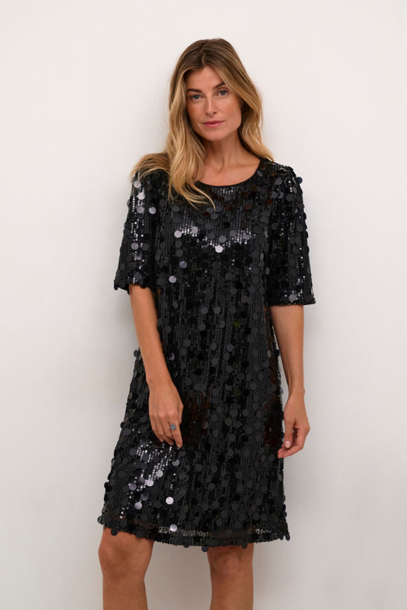 Cream CRShine Short Dress Pitch black