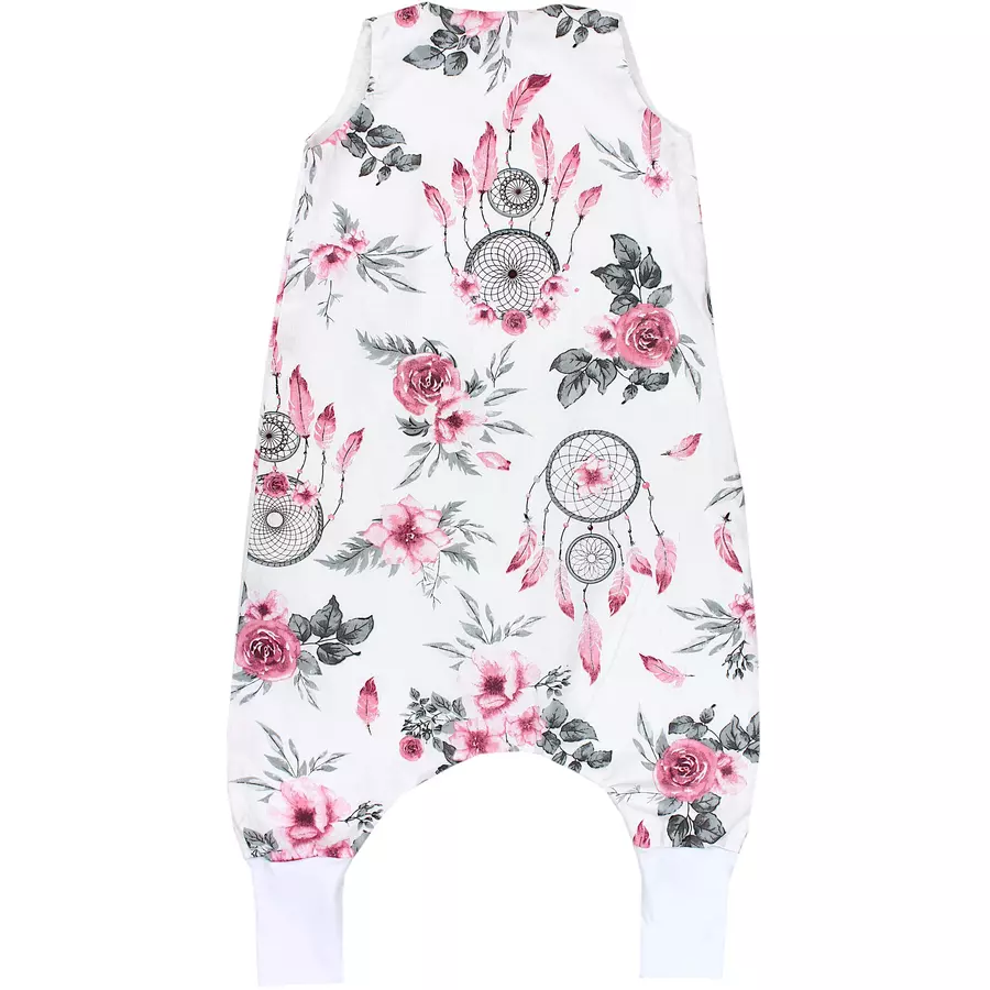 TupTam Baby Sommer Schlafsack mit Beinen ohne Ärmeln rosa