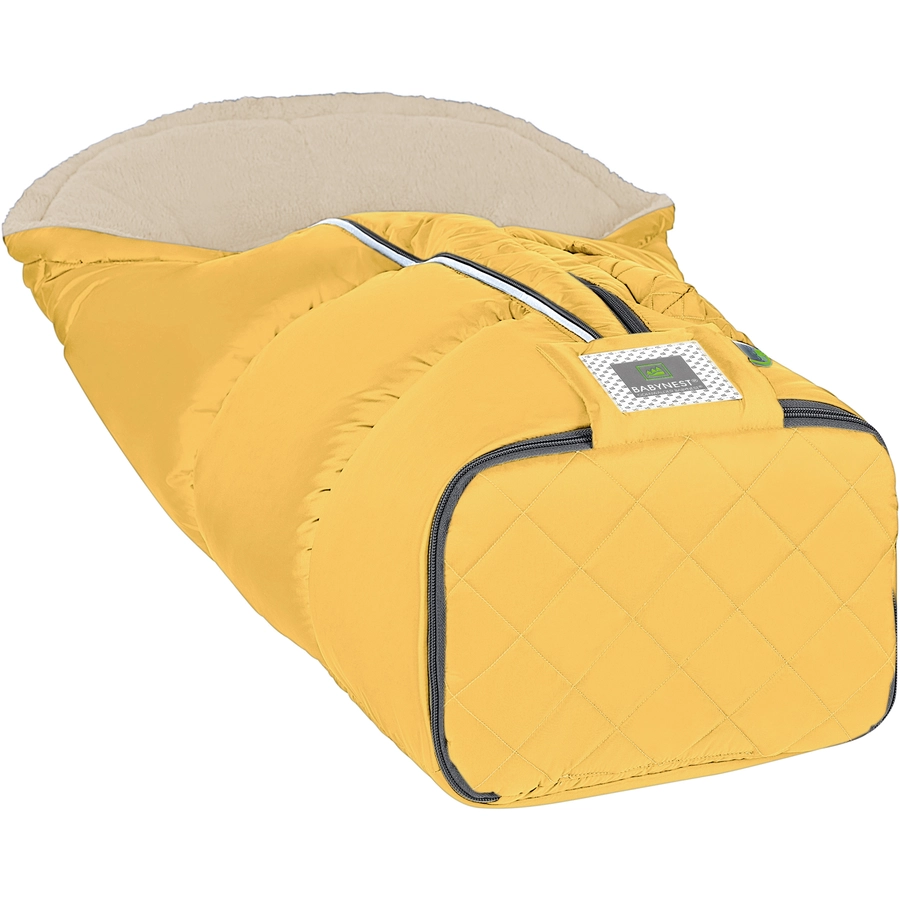 odenwälder Fußsack Gino-cs dark mustard
