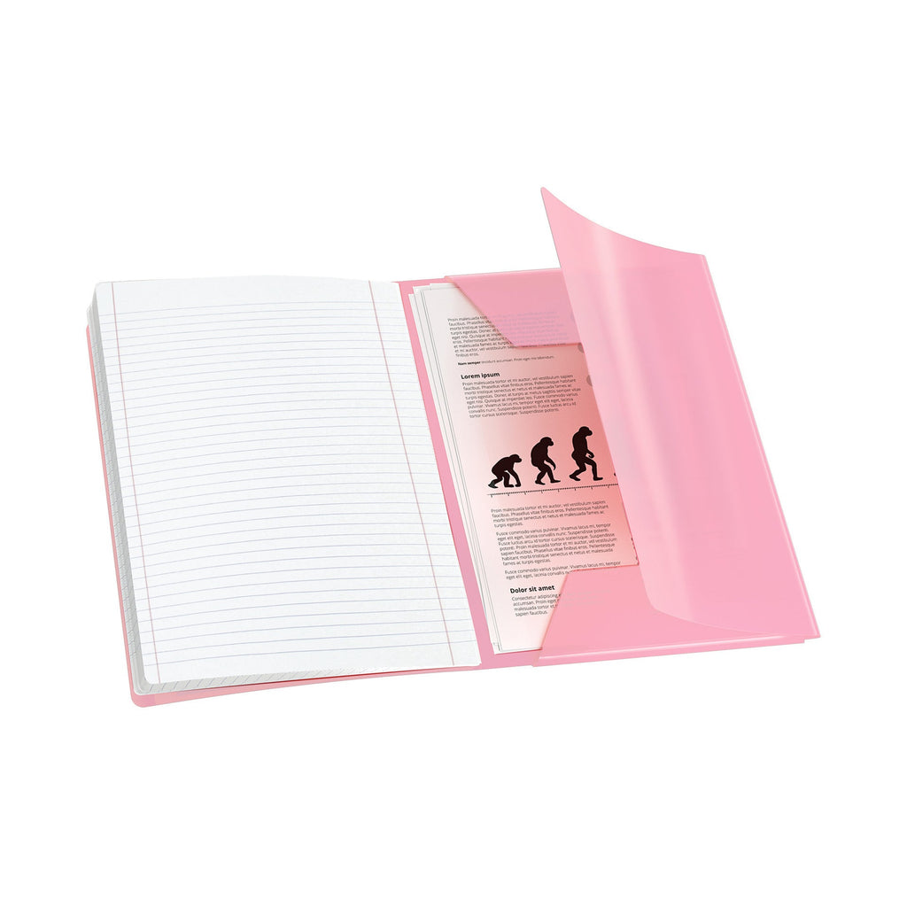 Caderno Agrafado A5 Pautado Easybook Pastel Oxford (artigo sortido)