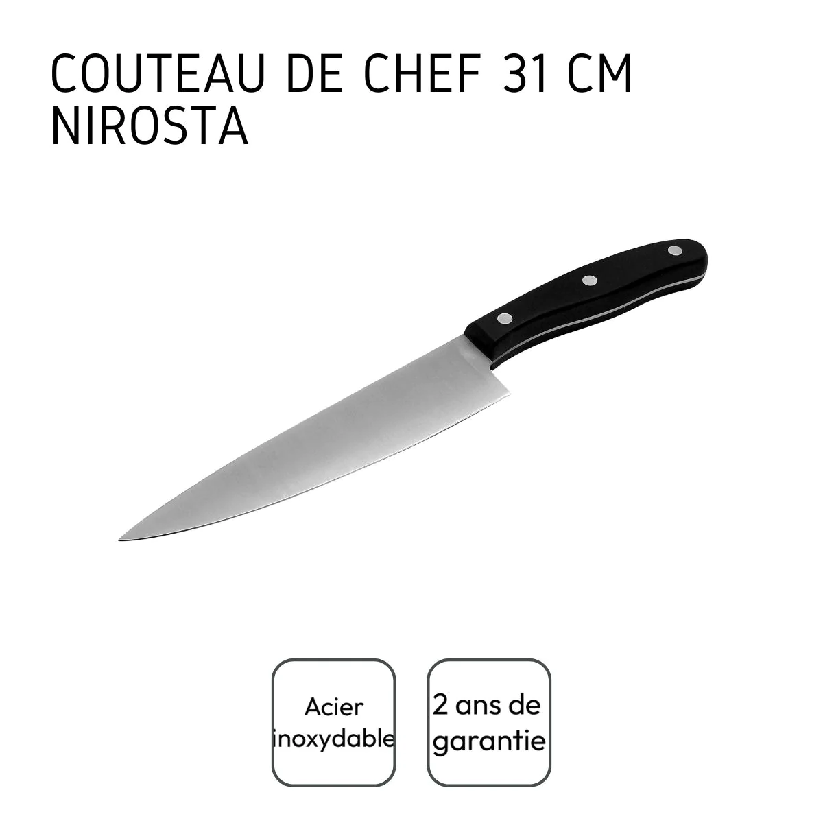 Couteau de cuisine Chef FIT 31 cm