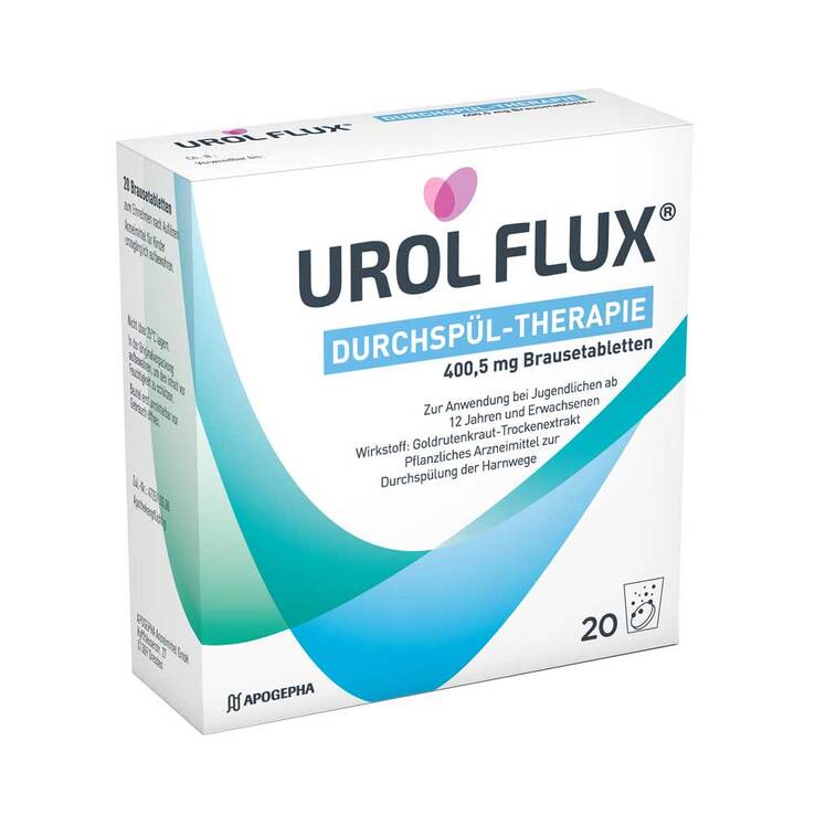 UROL FLUX® DURCHSPÜL-THERAPIE Brausetabletten, 20 St