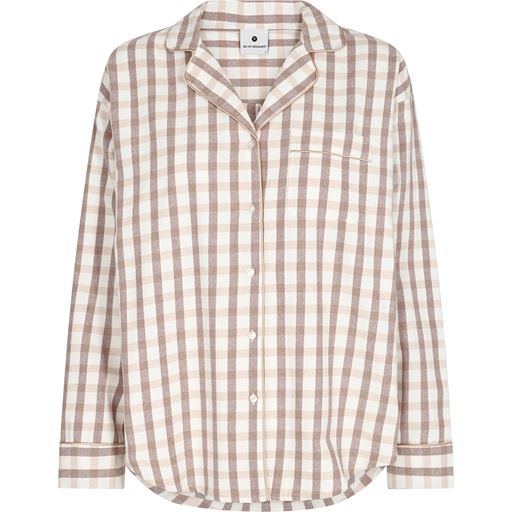 JBS Flannel Pyjamasskjorte, Brun, L